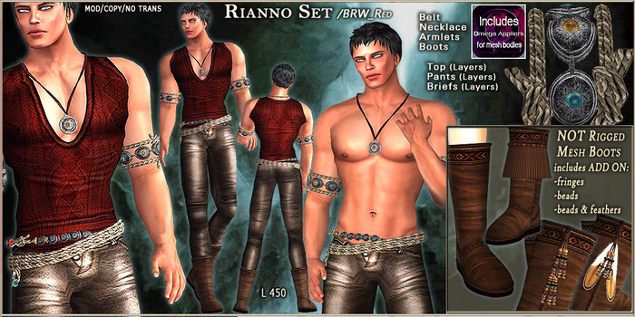 FM Set Rianno /BRW_Red