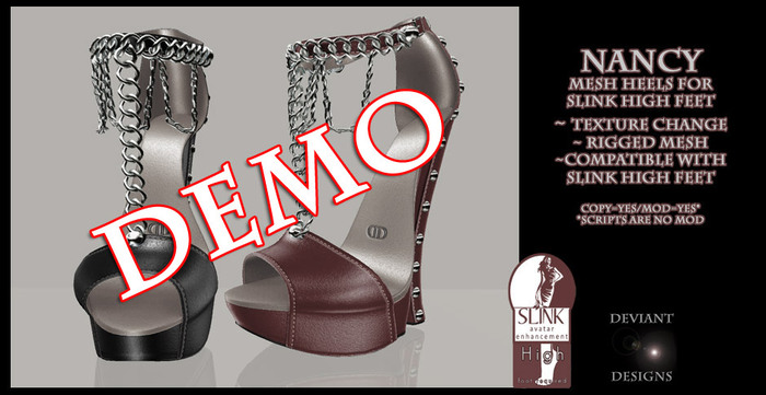 *Deviant Designs* Gigi Shoes (Boxed)