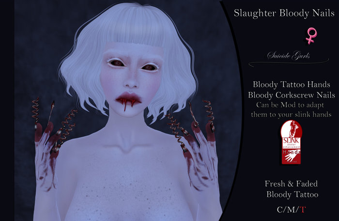 Suicide Gurls - Slaughter Bloody Nails