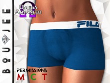 Boujee + 90s Thang FILO Boxers (Blue)