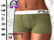 Boujee + 90s Thang FILO Boxers (Olive)