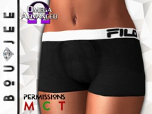 Boujee + 90s Thang FILO Boxers (Black)