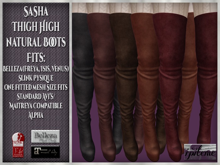 ~i~ Sasha Boot Naturals Pack