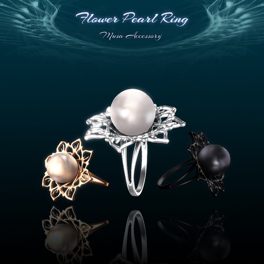 !Musa! Flower Pearl Ring