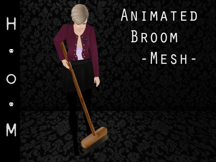 Broom-Animated-Mesh