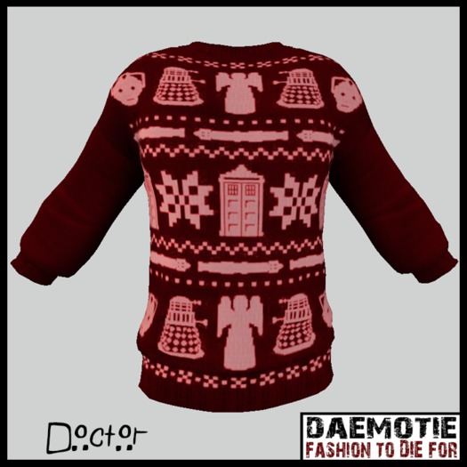 *Daemotie* The Holmes Sweater - Doctor