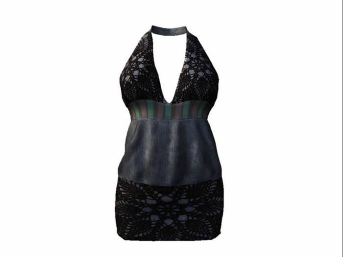 Maddie Dress Blue Denim