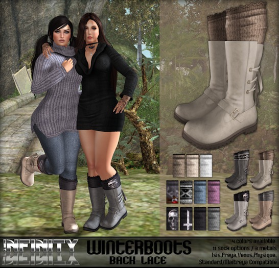 !NFINITY Winterboots Back Lace - FATPACK - BOX
