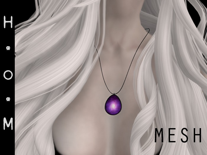 Mesh Pendant With Galaxy