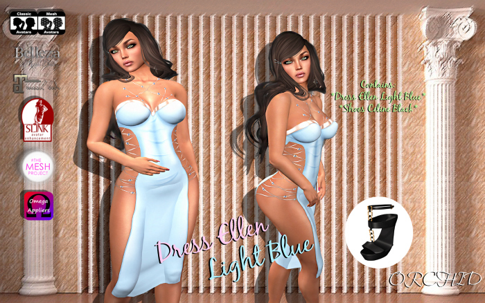 Dress Ellen Light Blue