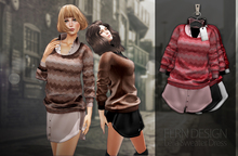 [FLRN] Leila Sweater Dress Red