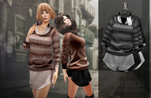 [FLRN] Leila Sweater Dress Black