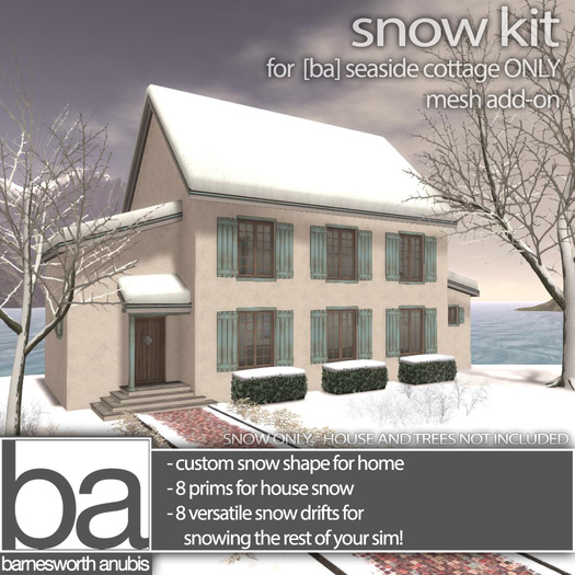 [ba] snow kit - seaside cottage