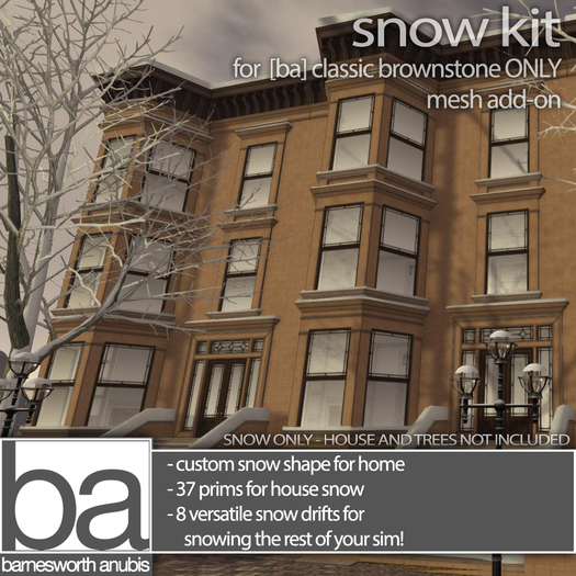 [ba] snow kit - brownstone