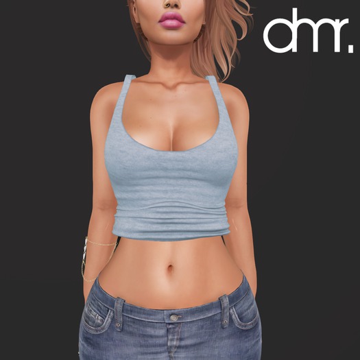 [DR]Tank top Blue BV ::Mesh::