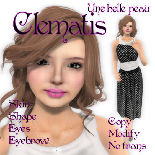 "Clematis 2015" skin Set