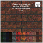 **BMI** Glazed Terra Cotta Bricks BOXED
