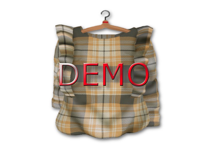 {amiable}Mesh Shoulder Ruffle Long-sleeved Blouse(DEMO)