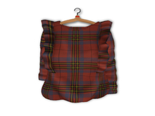 {amiable}Mesh Shoulder Ruffle Long-sleeved Blouse_Check04