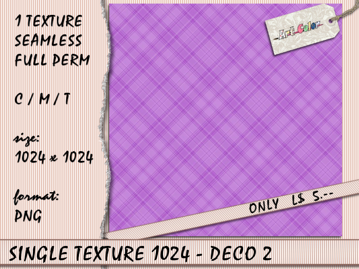 SINGLE TEXTURE 1024 - DECO 2