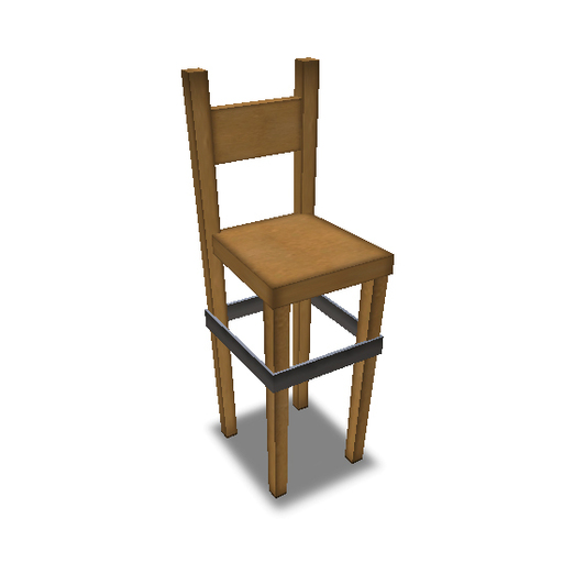 Bar Stool (Pine)
