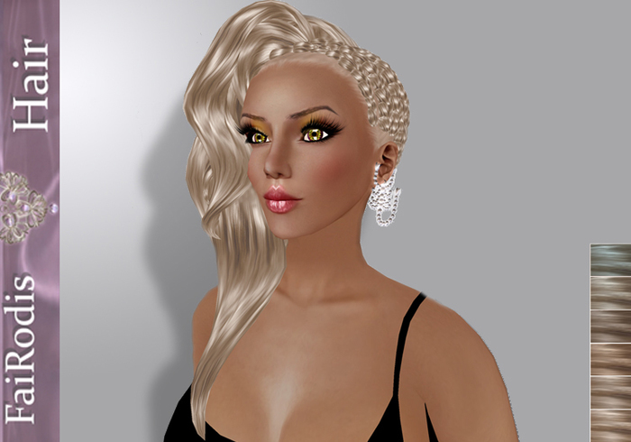FaiRodis Euphoria fitted rigged mesh hair LIGHT blonde2   