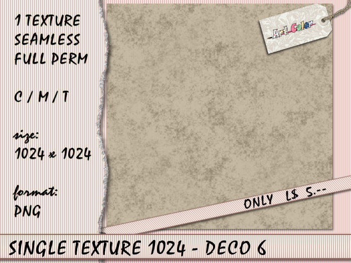 SINGLE TEXTURE 1024 - DECO 1