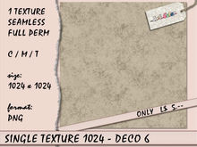 SINGLE TEXTURE 1024 - DECO 6