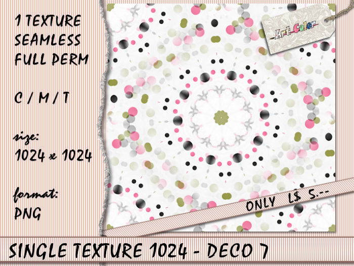 SINGLE TEXTURE 1024 - DECO 7