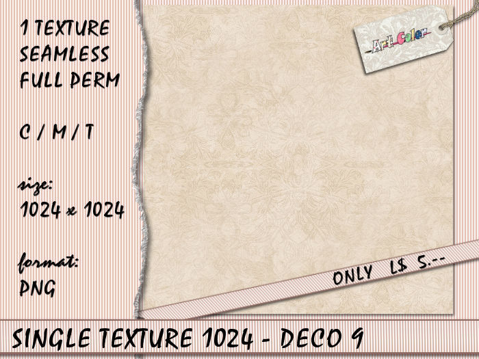 SINGLE TEXTURE 1024 - DECO 1