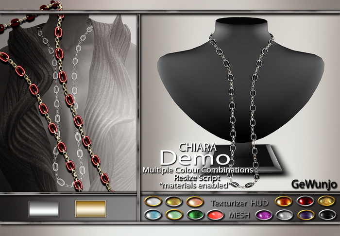 GeWunjo : CHIARA necklace DEMO