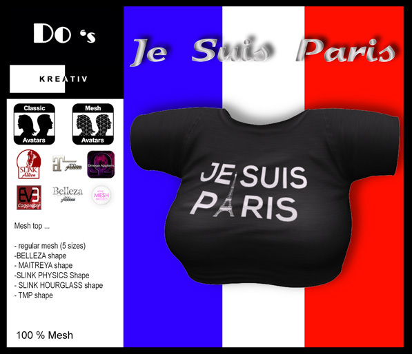 .:Do's:. Je Suis Paris