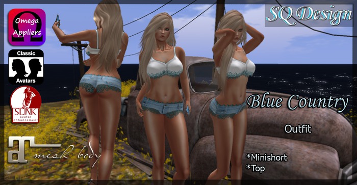 Blue Country Outfit - SQ Design