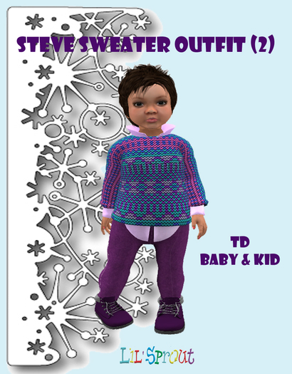 STEVE SWEATER OUTFIT (2) BOXED