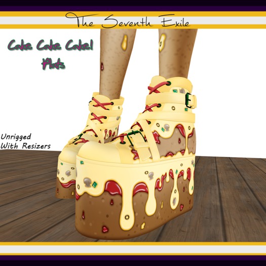 The Seventh Exile: Cake Cake Cake! Plats - Pizza