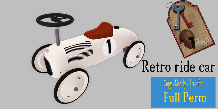 Retro ride car Champion (box)