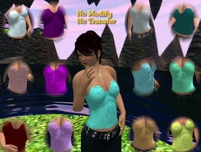Blossom Shirts - strapless 