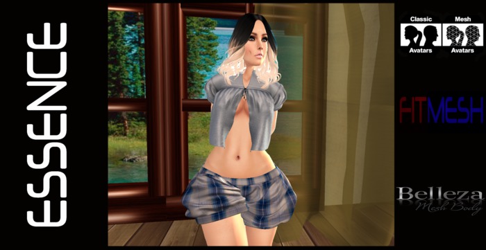 :ESSENCE:OUTFIT ANGEL BLUE