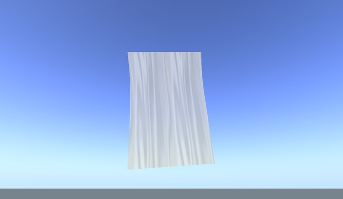 curtain flexi white
