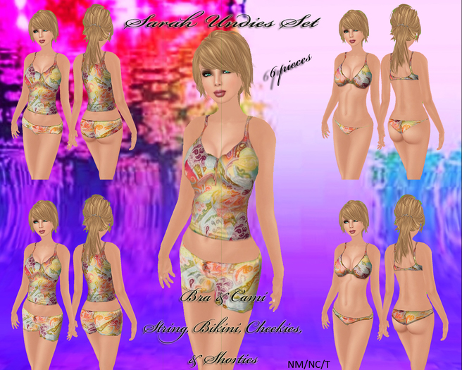 TempT~Sarah Undies Set (multicolor)