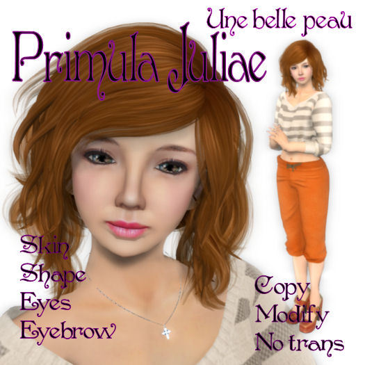 Primula juliae V2  skin set