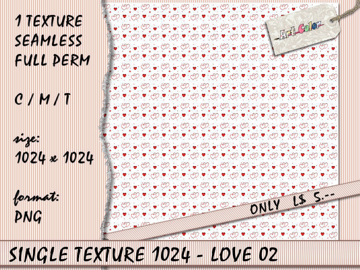 SINGLE TEXTURE 1024 - LOVE 02