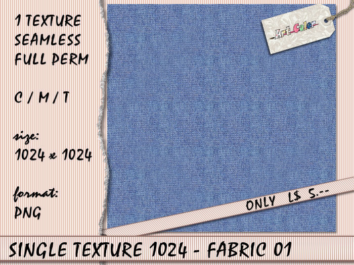 SINGLE TEXTURE 1024 - FABRIC 01