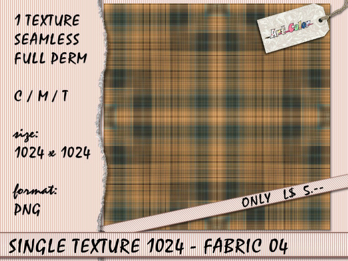 SINGLE TEXTURE 1024 - FABRIC 04