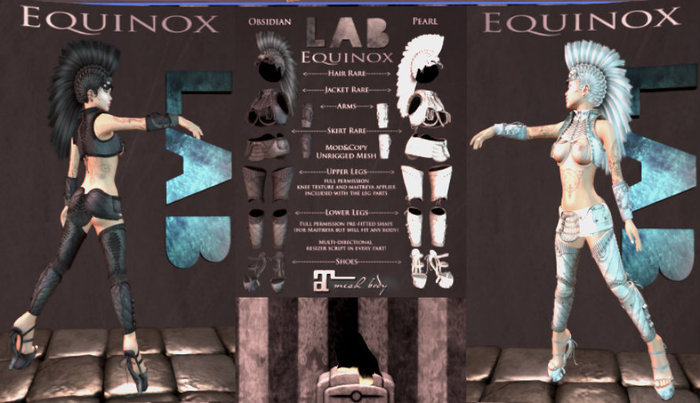 [LAB737] Equinox Upper Legs Pearl