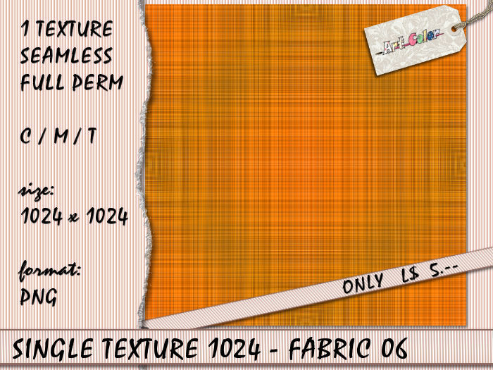 SINGLE TEXTURE 1024 - FABRIC 06