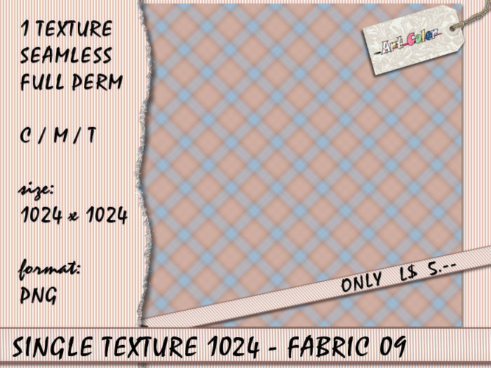 SINGLE TEXTURE 1024 - FABRIC 09