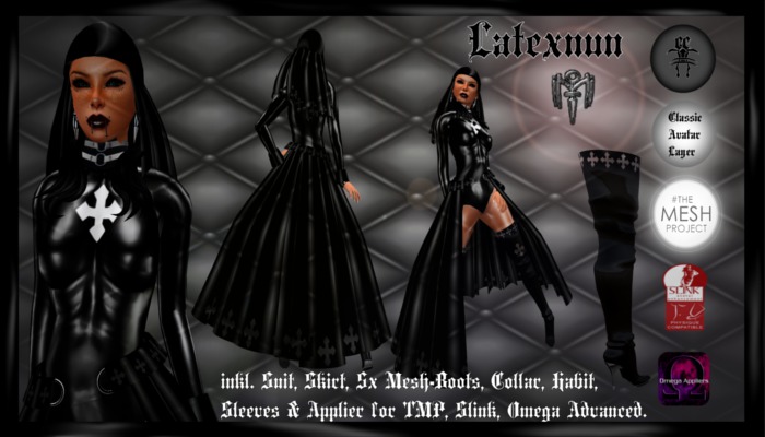 #CC#   Latexnun Outfit