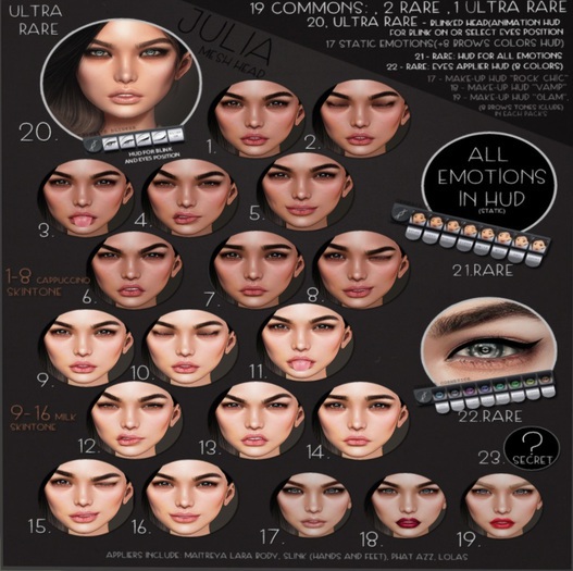 21.Genesis_Head_Julia_2.0_All_Emotions_RARE