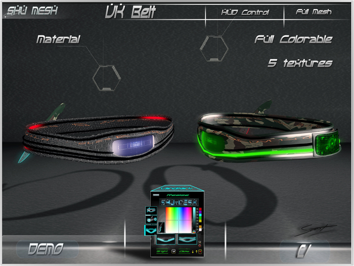 VK Belt DEMO -Shu Mesh-